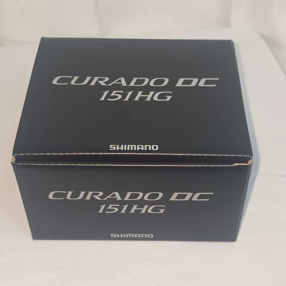 Shimano Curado DC 151HG Baitcasting Reel Left Hand 7.4:1 Gear Ratio CUDC151HG